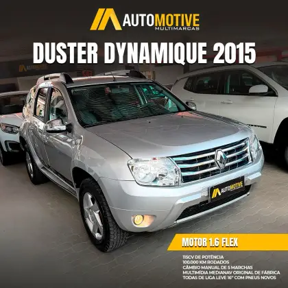 RENAULT DUSTER 1.6 DYNAMIQUE 4X2 16V FLEX 4P MANUAL