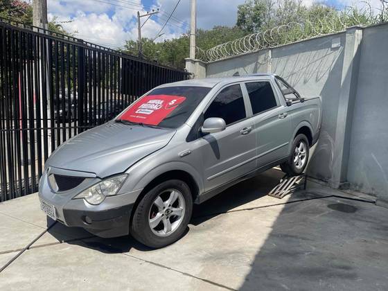 SSANGYONG ACTYON SPORTS 2.0 GL 4X4 CD 16V TURBO INTERCOOLER DIESEL 4P AUTOMÁTICO