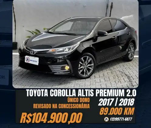 TOYOTA COROLLA 2.0 ALTIS 16V FLEX 4P AUTOMÁTICO