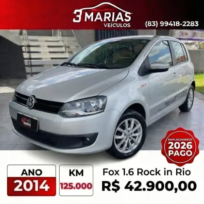 VOLKSWAGEN FOX 1.6 MI ROCK IN RIO 8V FLEX 4P MANUAL