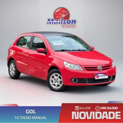 VOLKSWAGEN GOL 1.0 MI TREND 8V FLEX 4P MANUAL
