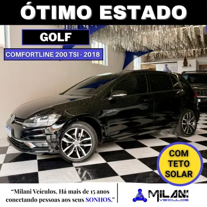 VOLKSWAGEN GOLF 1.0 200 TSI TOTAL FLEX COMFORTLINE TIPTRONIC VOLKSWAGEN GOLF 1.0 200 TSI TOTAL FLEX COMFORTLINE TIPTRONIC