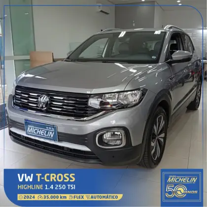 VOLKSWAGEN T-CROSS 1.4 250 TSI TOTAL FLEX HIGHLINE AUTOMÁTICO