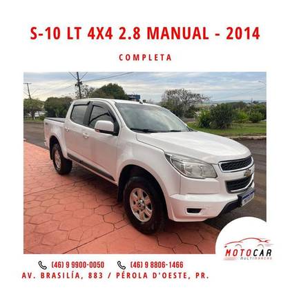 CHEVROLET S10 2.8 LT 4X4 CD 16V TURBO DIESEL 4P MANUAL