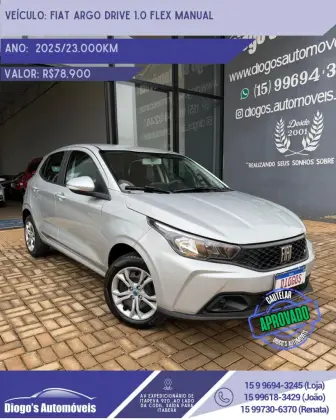 FIAT ARGO 1.0 FIREFLY FLEX DRIVE MANUAL