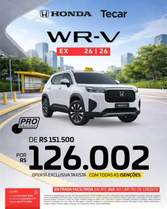 HONDA WR-V 1.5 i-VTEC FLEX EX CVT HONDA WR-V 1.5 i-VTEC FLEX EX CVT