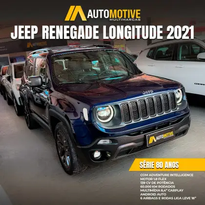 JEEP RENEGADE 1.8 16V FLEX LONGITUDE 4P AUTOMÁTICO