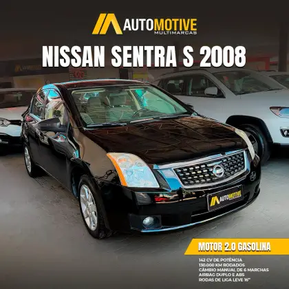 NISSAN SENTRA 2.0 16V GASOLINA 4P MANUAL