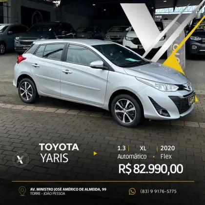 TOYOTA YARIS 1.3 16V FLEX XL MULTIDRIVE