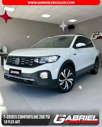 VOLKSWAGEN T-CROSS 1.0 200 TSI TOTAL FLEX COMFORTLINE AUTOMÁTICO