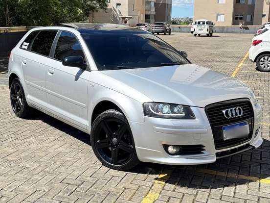 AUDI-A3-2.0 TFSI SPORTBACK 16V GASOLINA 4P S-TRONIC AUDI-A3-2007
