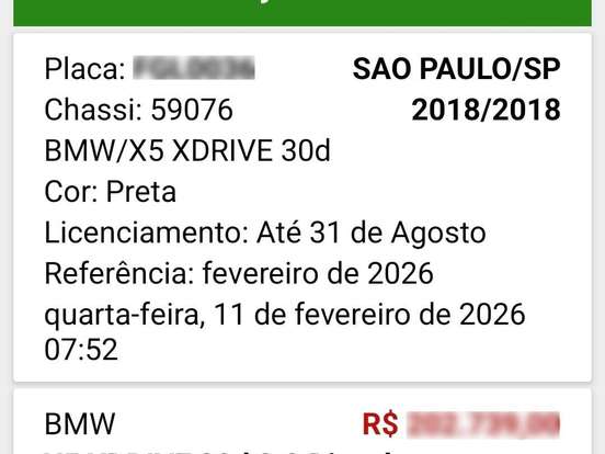 BMW-X5-3.0 4X4 30D I6 TURBO DIESEL 4P AUTOMÁTICO BMW-X5-2017