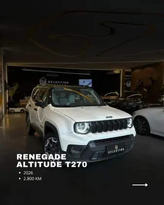 JEEP RENEGADE 1.3 T270 TURBO FLEX ALTITUDE AT6 JEEP RENEGADE 1.3 T270 TURBO FLEX ALTITUDE AT6