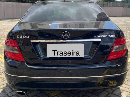 MERCEDES-BENZ-C 200 K-1.8 KOMPRESSOR CLASSIC 16V GASOLINA 4P AUTOMÁTICO MERCEDES-BENZ-C 200 K-2008