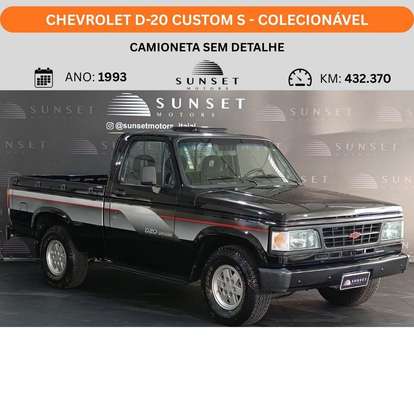 CHEVROLET-D20-4.0 CUSTOM DE LUXE CS 8V DIESEL 2P MANUAL CHEVROLET-D20-1992