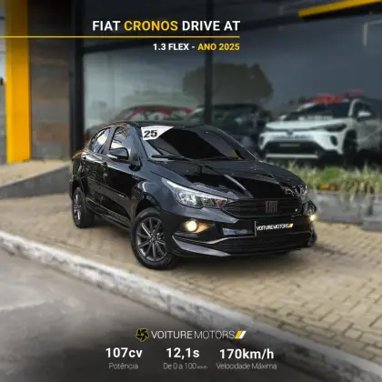 FIAT CRONOS 1.3 FIREFLY FLEX DRIVE CVT FIAT CRONOS 1.3 FIREFLY FLEX DRIVE CVT