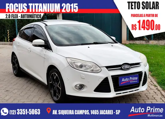 FORD FOCUS 2.0 TITANIUM PLUS 16V FLEX 4P POWERSHIFT