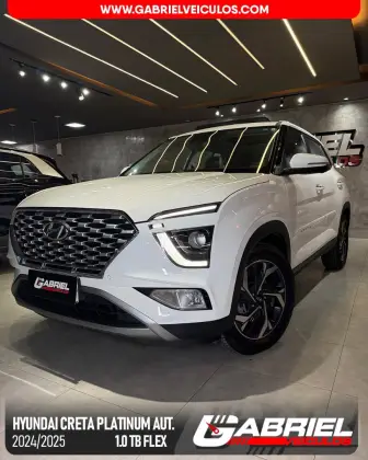 HYUNDAI CRETA 1.0 TGDI FLEX PLATINUM AUTOMÁTICO