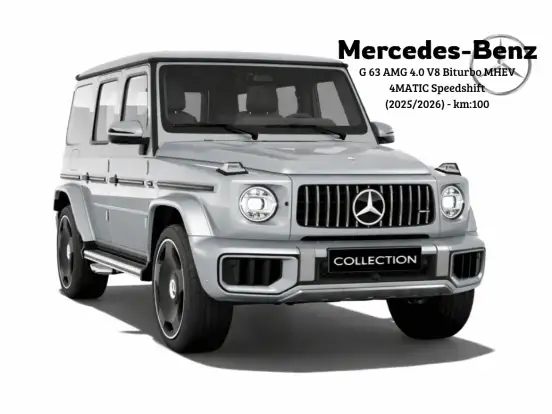 MERCEDES-BENZ-G 63 AMG-4.0 V8 BITURBO MHEV 4MATIC SPEEDSHIFT MERCEDES-BENZ-G 63 AMG-2025