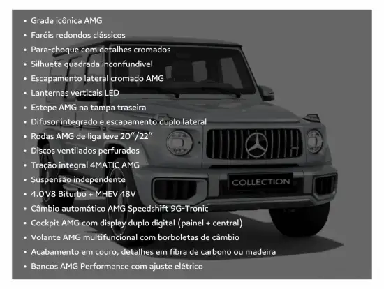 MERCEDES-BENZ-G 63 AMG-4.0 V8 BITURBO MHEV 4MATIC SPEEDSHIFT MERCEDES-BENZ-G 63 AMG-2025