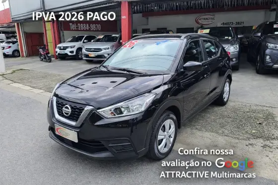 NISSAN KICKS 1.6 16V FLEXSTART ACTIVE XTRONIC NISSAN KICKS 1.6 16V FLEXSTART ACTIVE XTRONIC