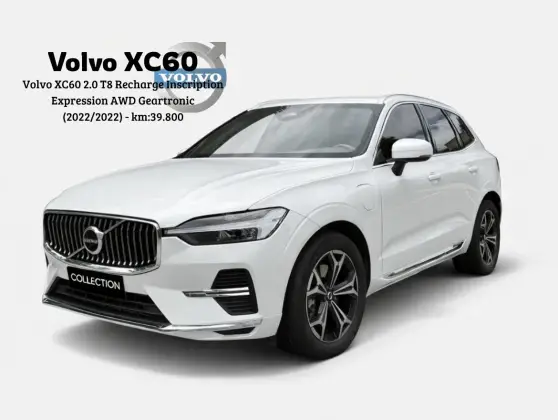 VOLVO XC60 2.0 T8 RECHARGE INSCRIPTION EXPRESSION AWD GEARTRONIC VOLVO XC60 2.0 T8 RECHARGE INSCRIPTION EXPRESSION AWD GEARTRONIC