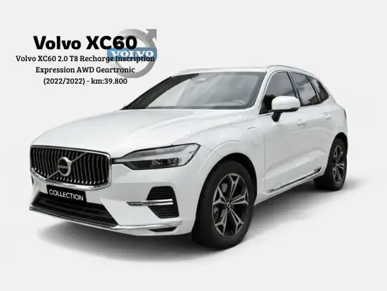 VOLVO-XC60-2.0 T8 RECHARGE INSCRIPTION EXPRESSION AWD GEARTRONIC VOLVO-XC60-2022