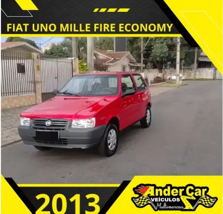 FIAT UNO 1.0 MPI MILLE FIRE ECONOMY 8V FLEX 4P MANUAL