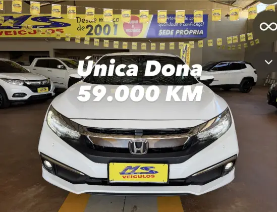 HONDA CIVIC 2.0 16V FLEXONE EXL 4P CVT