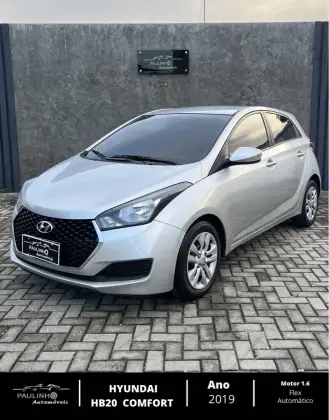 HYUNDAI HB20 1.6 COMFORT PLUS 16V FLEX 4P AUTOMÁTICO