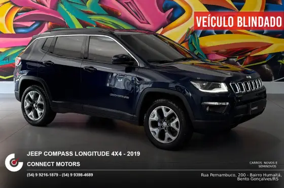 JEEP COMPASS 2.0 16V DIESEL LONGITUDE 4X4 AUTOMÁTICO
