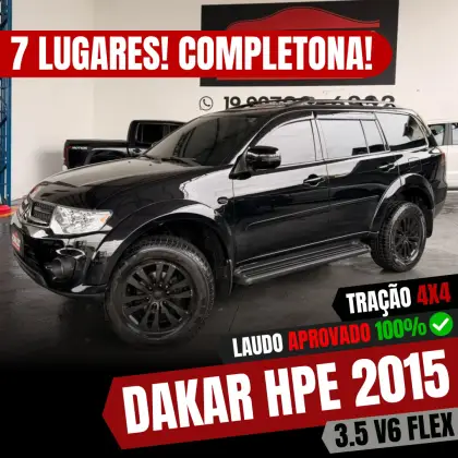 MITSUBISHI PAJERO DAKAR 3.5 HPE 7 LUGARES 4X4 V6 24V FLEX 4P AUTOMÁTICO