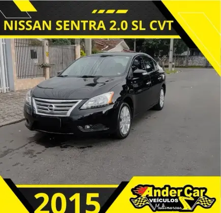 NISSAN SENTRA 2.0 SL 16V FLEX 4P AUTOMÁTICO