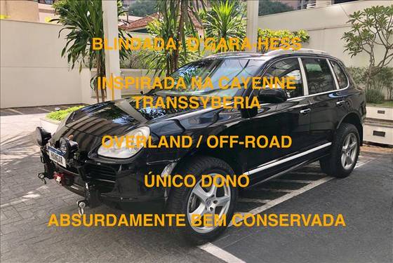 PORSCHE CAYENNE 4.5 S 4X4 V8 32V GASOLINA 4P TIPTRONIC