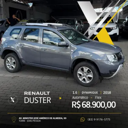 RENAULT DUSTER 1.6 16V SCE FLEX DYNAMIQUE MANUAL RENAULT DUSTER 1.6 16V SCE FLEX DYNAMIQUE MANUAL