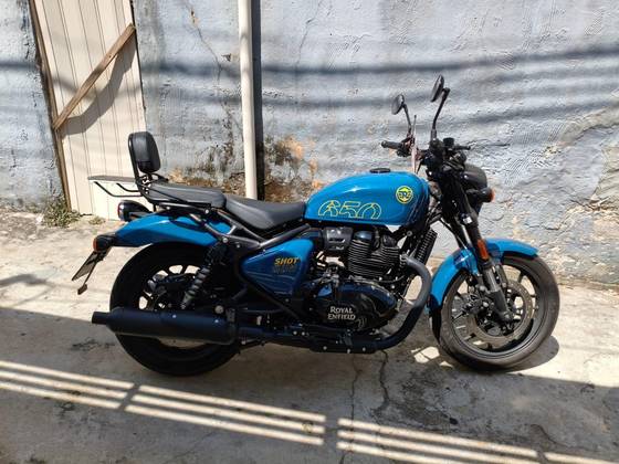 ROYAL ENFIELD SHOTGUN 650 PLASMA BLUE 