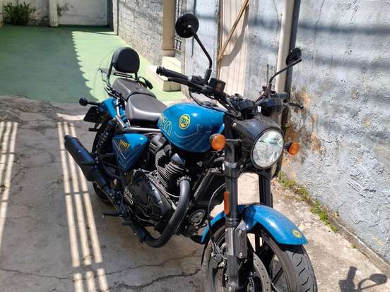 ROYAL ENFIELD-SHOTGUN 650 PLASMA BLUE ROYAL ENFIELD-SHOTGUN 650 PLASMA BLUE-2026