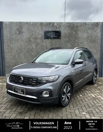VOLKSWAGEN T-CROSS 1.0 200 TSI TOTAL FLEX COMFORTLINE AUTOMÁTICO