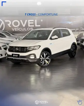 VOLKSWAGEN T-CROSS 1.0 200 TSI TOTAL FLEX COMFORTLINE AUTOMÁTICO VOLKSWAGEN T-CROSS 1.0 200 TSI TOTAL FLEX COMFORTLINE AUTOMÁTICO