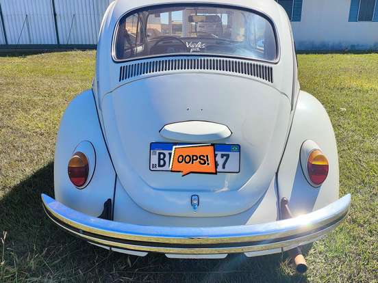 VOLKSWAGEN-FUSCA-1.3 8V GASOLINA 2P MANUAL VOLKSWAGEN-FUSCA-1981