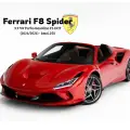 FERRARI F8 SPIDER 3.9 V8 TURBO GASOLINA F1-DCT FERRARI F8 SPIDER 3.9 V8 TURBO GASOLINA F1-DCT