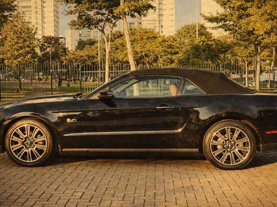 FORD-MUSTANG-5.0 GT CONVERSÍVEL V8 GASOLINA 2P AUTOMÁTICO FORD-MUSTANG-2010
