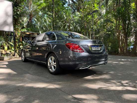 MERCEDES-BENZ-C 180-1.6 CGI 16V TURBO GASOLINA 4P AUTOMÁTICO MERCEDES-BENZ-C 180-2015