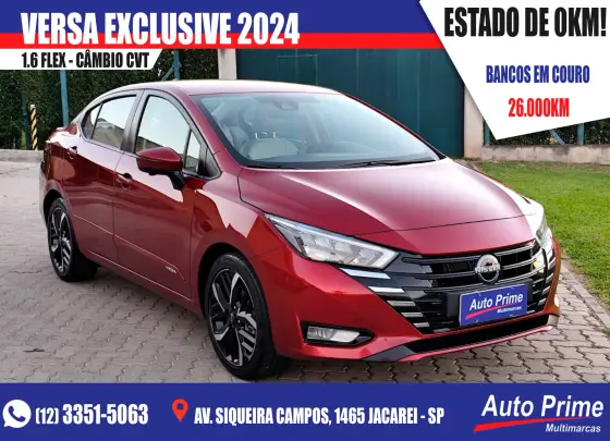 NISSAN VERSA 1.6 16V FLEX EXCLUSIVE XTRONIC