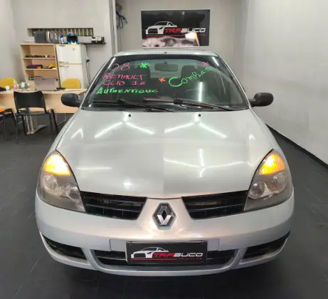 RENAULT CLIO 1.6 AUTHENTIQUE SEDAN 16V FLEX 4P MANUAL