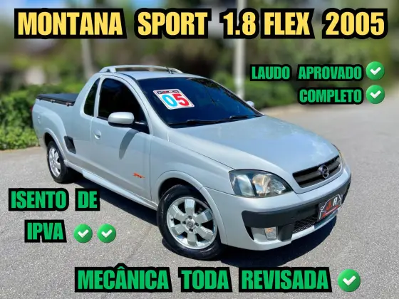 CHEVROLET MONTANA 1.8 SPORT CS 8V FLEX 2P MANUAL