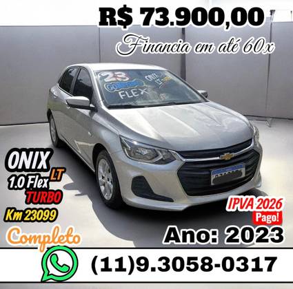 CHEVROLET ONIX 2023 1.0 TURBO FLEX PLUS LT MANUAL
