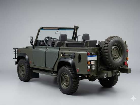 LAND ROVER-DEFENDER-2.5 CSW 110 4X4 TURBO DIESEL 4P MANUAL LAND ROVER-DEFENDER-2004
