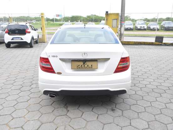 MERCEDES-BENZ-C 180-1.6 CGI SPORT 16V TURBO GASOLINA 4P AUTOMÁTICO MERCEDES-BENZ-C 180-2012