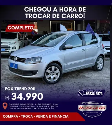 VOLKSWAGEN FOX 1.0 MI TREND 8V FLEX 4P MANUAL
